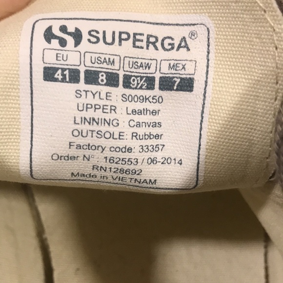 SUPERGA SHOES - Picture 9 of 16